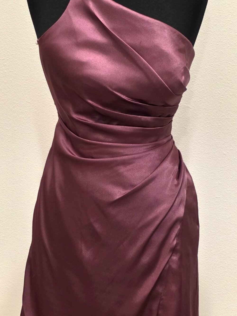 Purple Backless Party Dress